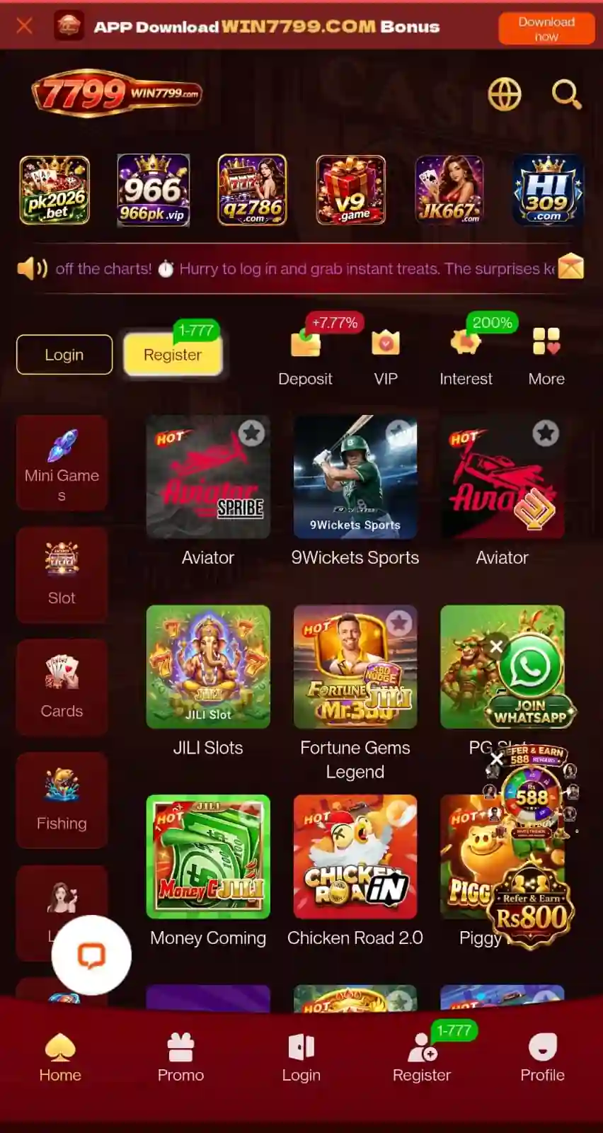 Win7799 Game